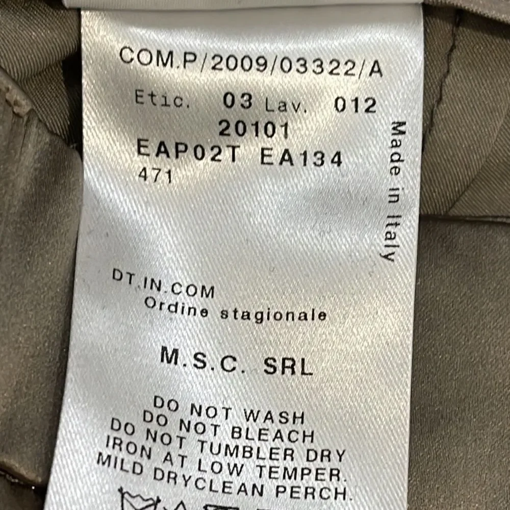 Giorgio Armani Black Label Silk Pants - Picture 6 of 6